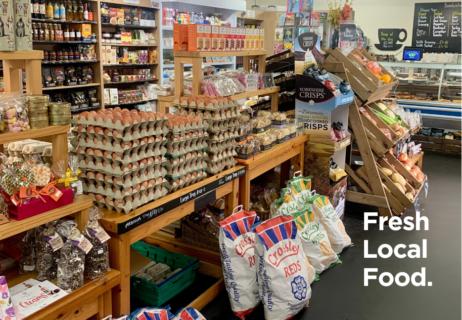 Fresh Local Food.
